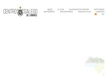 Tablet Screenshot of centrogalegodelondres.com